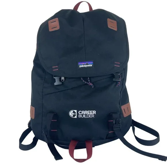 Patagonia Backpack Arbor 26L Black Rucksack Hiking Black Work School Zip Pockets